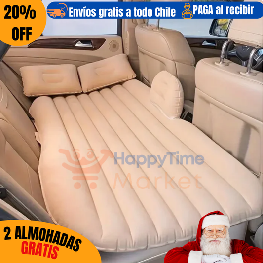 Happy DreamCar™ - Colchón para vehículos🚗 🔥GRATIS Almohadas + Inflador🔥