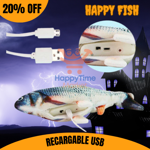 Happy Fish™️- Pez Bailarín para Michis