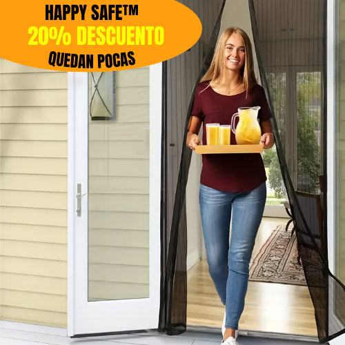 Happy Safe™ - Malla Puerta Anti-Voladores (GRATIS 🎁malla VENTANA)